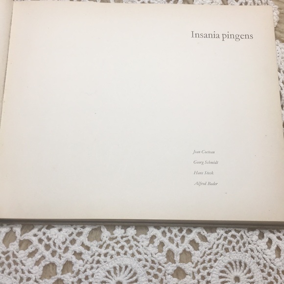 Vintage 1961 Art Of Psychotics Insania Pingens